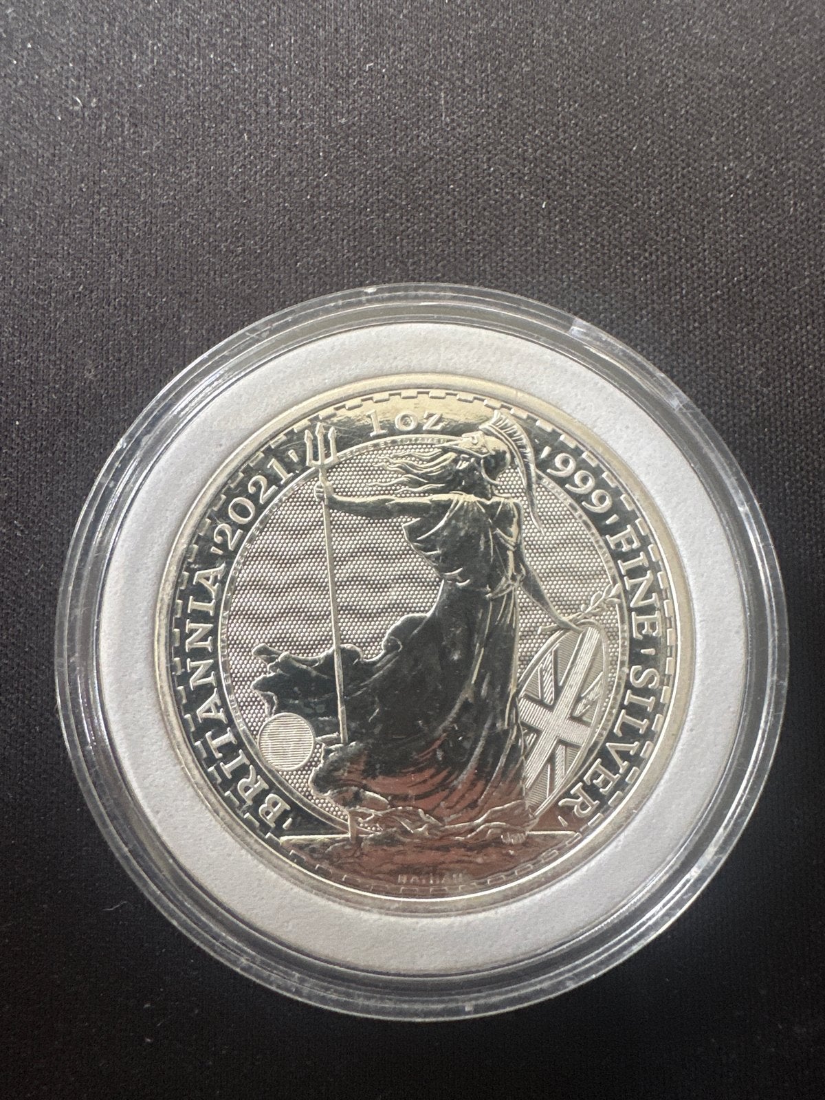 2021 Britannia 1 oz - Koningin Elizabeth II, Ophalen of Verzenden, Zuidoost-Azië, Losse munt, Zilver