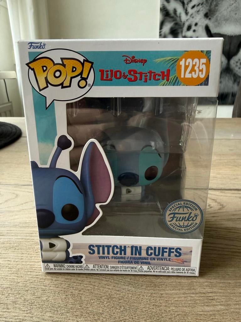 Funko Pop! Lilo & Stitch - Stitch in Cuffs, Ophalen of Verzenden, Nieuw