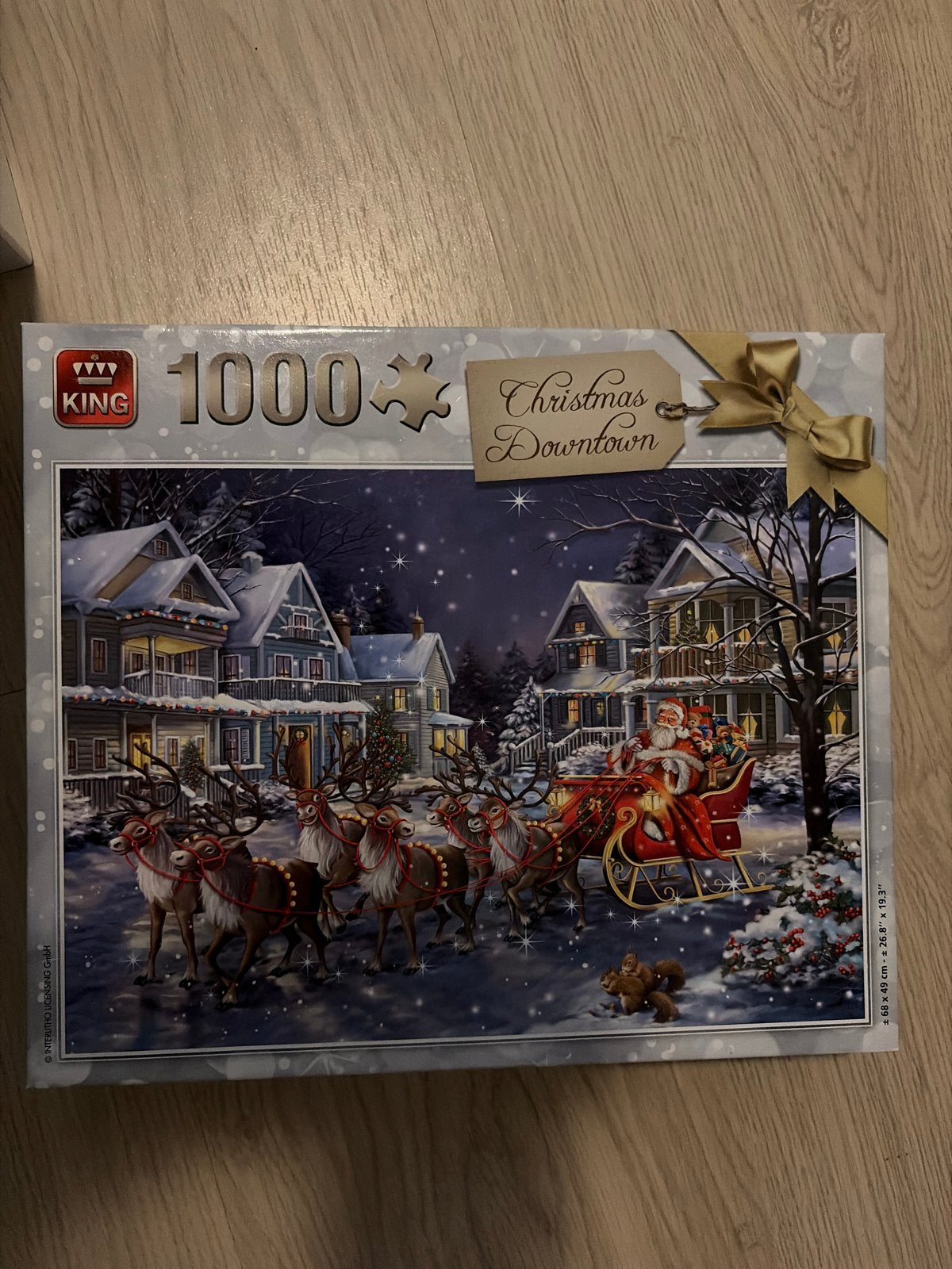 Kerstpuzzel, Ophalen, Legpuzzel