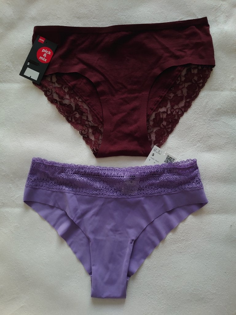 set van 2 slips Hema maat S, Kleding | Dames, Ondergoed en Lingerie, Verzenden, Slip