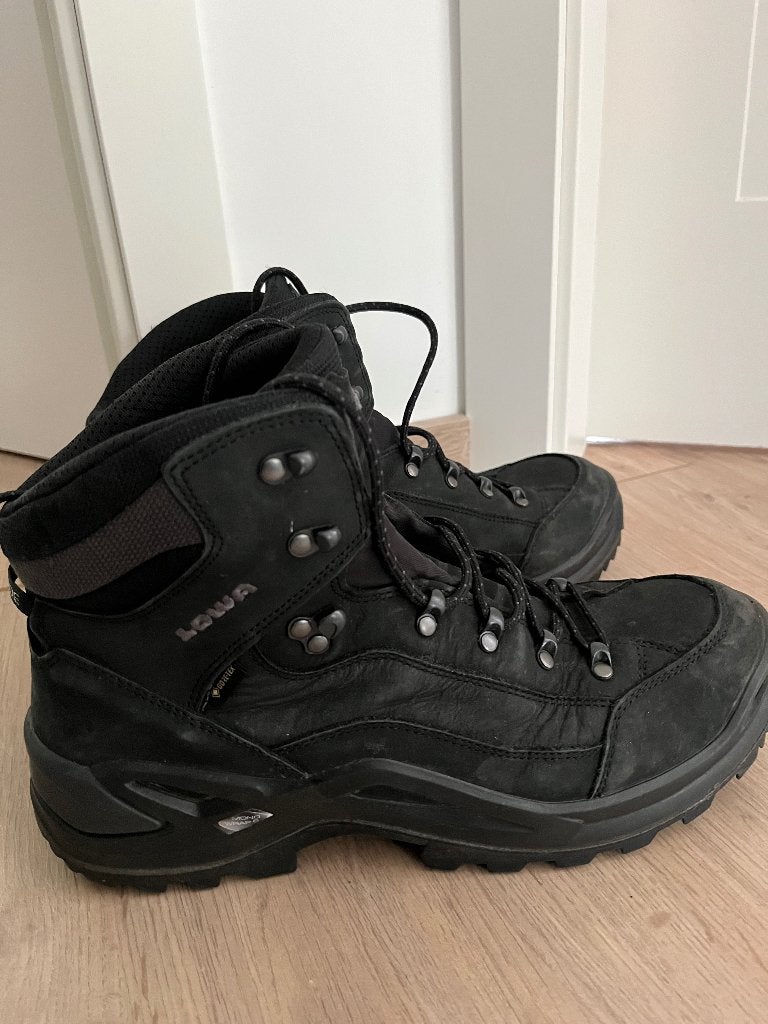 Lowa wandelschoenen maat 46,5 zwart hoog, Ophalen of Verzenden, Zo goed als nieuw, Schoenen