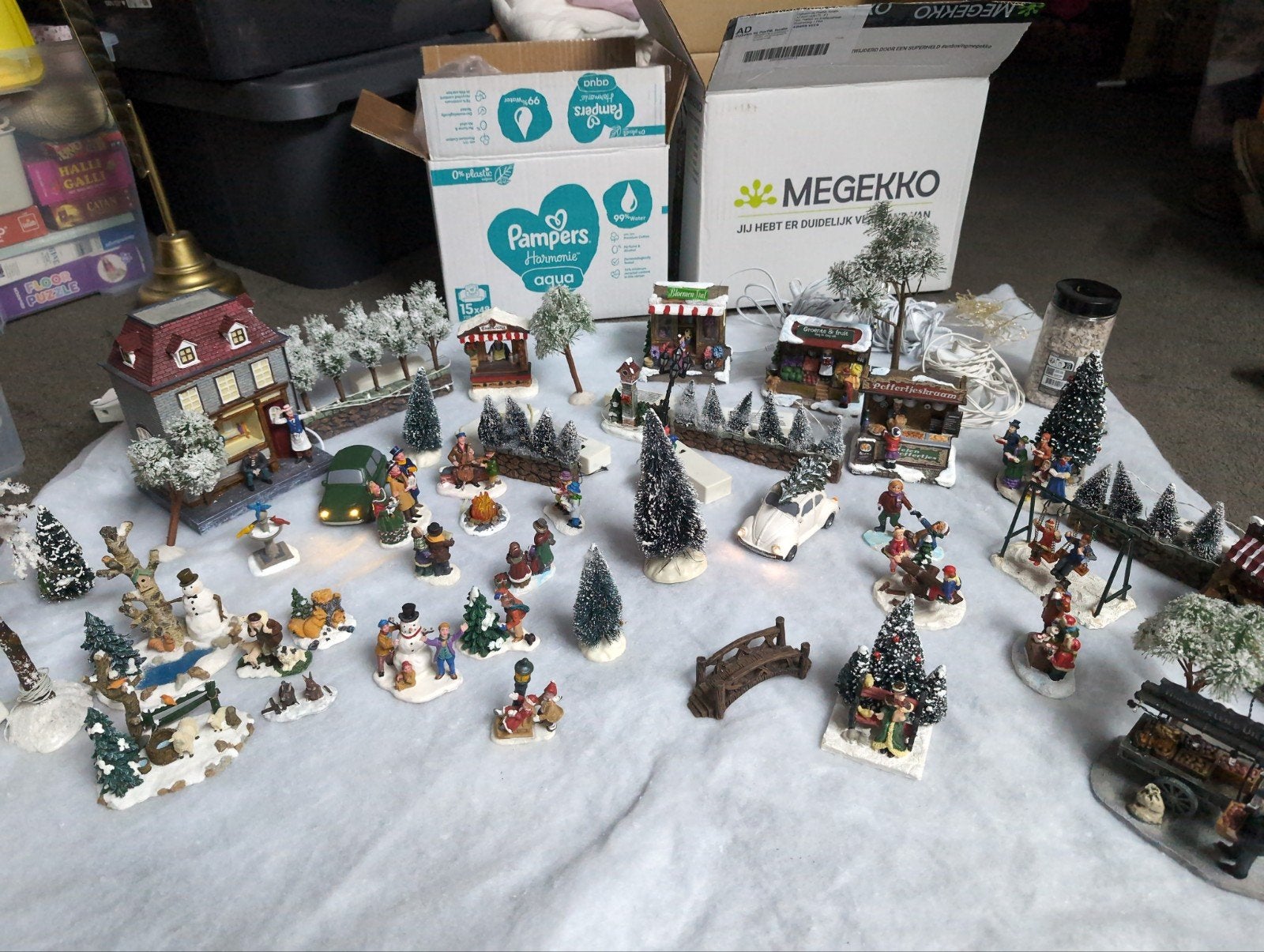 super leuk kerstdorp, Ophalen of Verzenden, Zo goed als nieuw