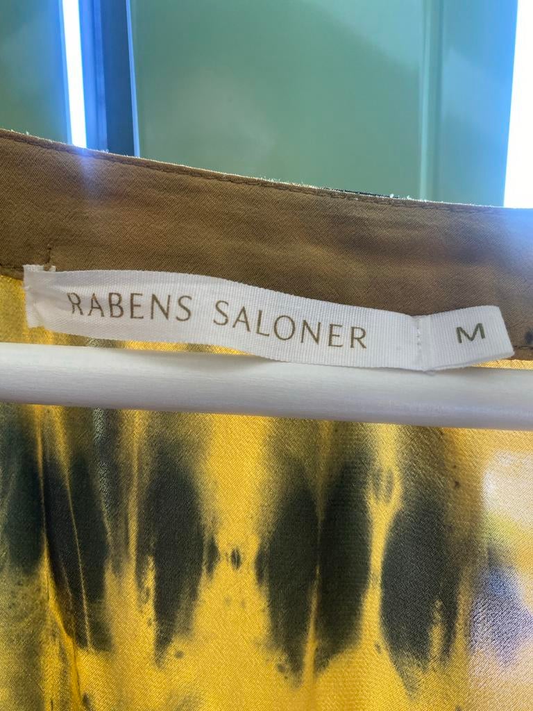 Rabens Saloner Tie-Dye Jurk Maat M, Maat 38/40 (M), Geel, Ophalen of Verzenden, Zo goed als nieuw