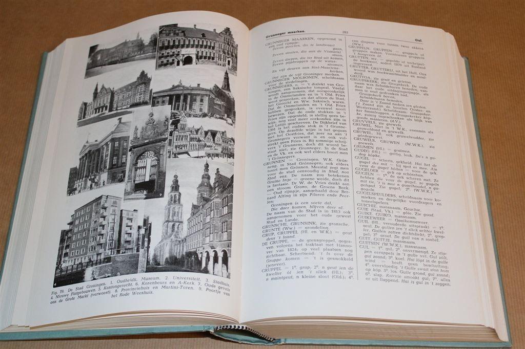 Nieuw Groninger Woordenboek — K. ter Laan Facsimile [1952], Ophalen of Verzenden, Gelezen