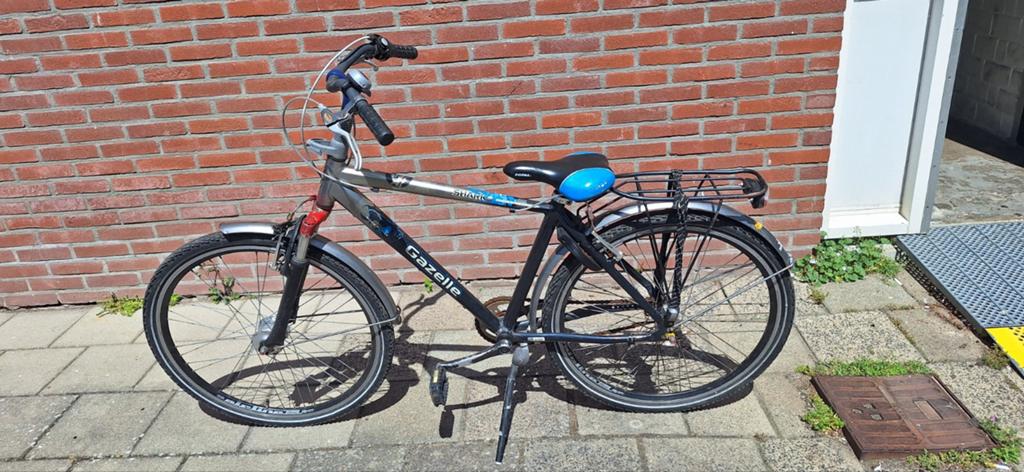 Gazelle Shark Jongen fiets, Minder dan 10 versnellingen, Gebruikt, 26 inch, 49 tot 53 cm
