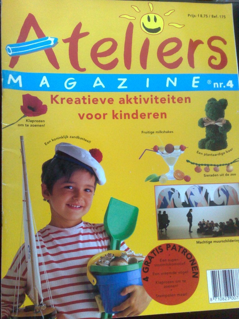 Ateliers magazine kreatieve voor kinderen nr. 4, Verzenden, Zo goed als nieuw, Overige typen