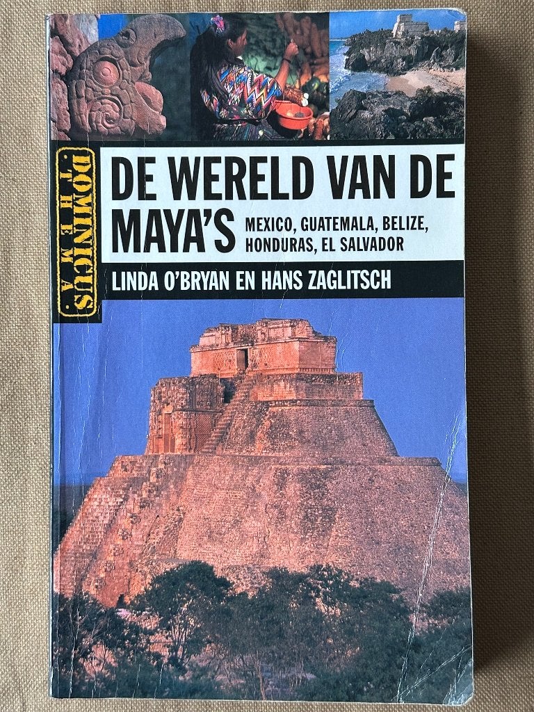 Wereld van de Maya's, Dominicus, Boeken, Reisgidsen, Dominicus Reeks, Verzenden, Zuid-Amerika, Reisgids of -boek