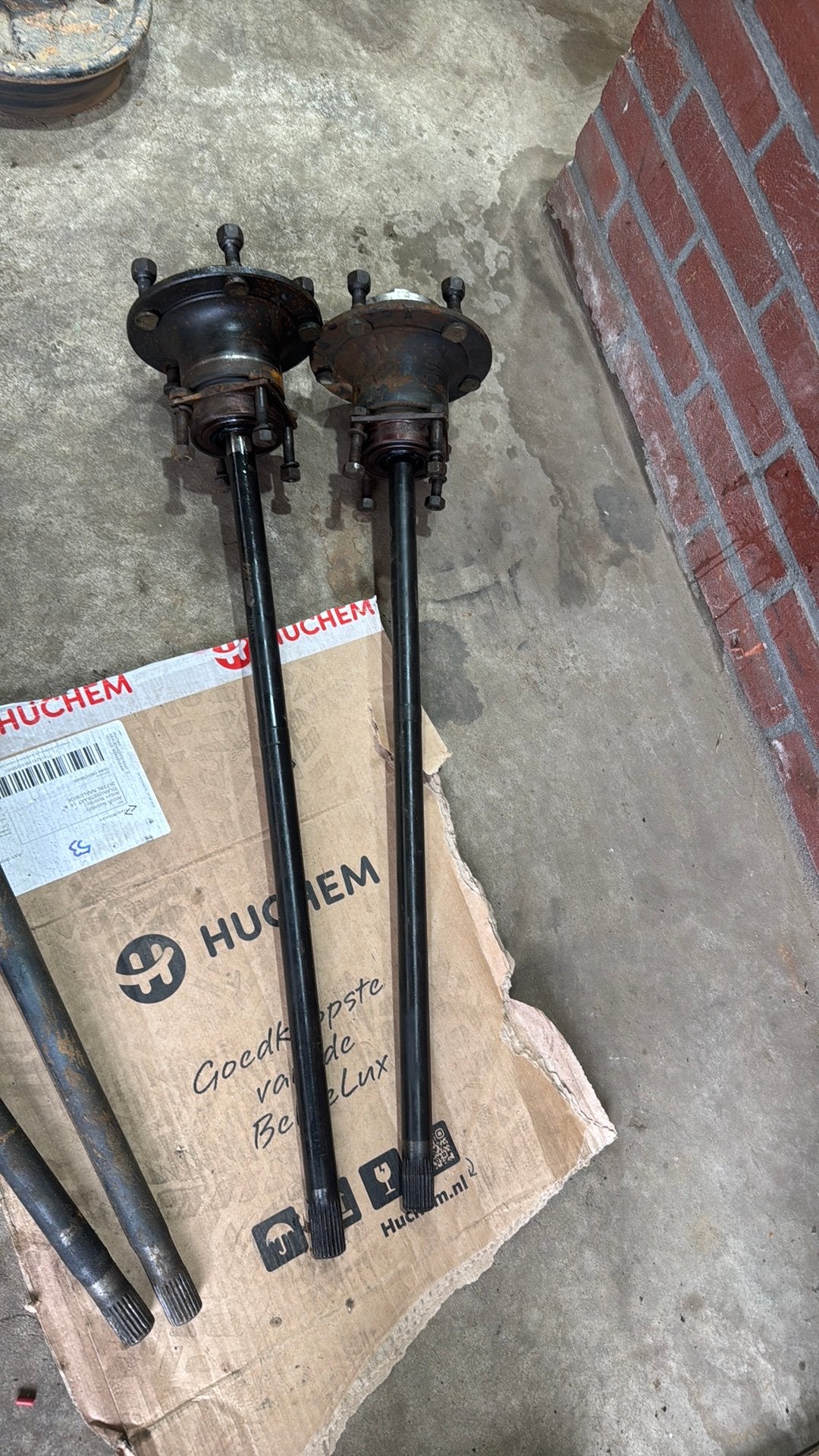 Ombouw set full floating re-enforced assen Lada Niva 22 tand, Ophalen, Gebruikt, Lada