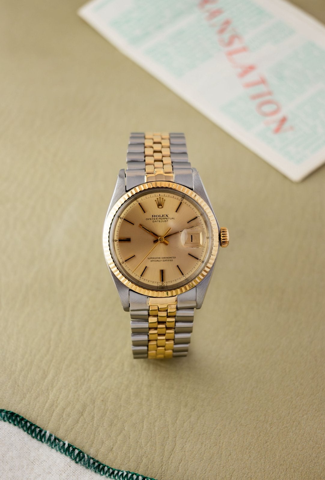 Rolex Datejust 36 Ref. 1601 | Jubilee Bracelet | 18K Goud, Sieraden, Tassen en Uiterlijk, Polshorloge, Ophalen of Verzenden, Zo goed als nieuw
