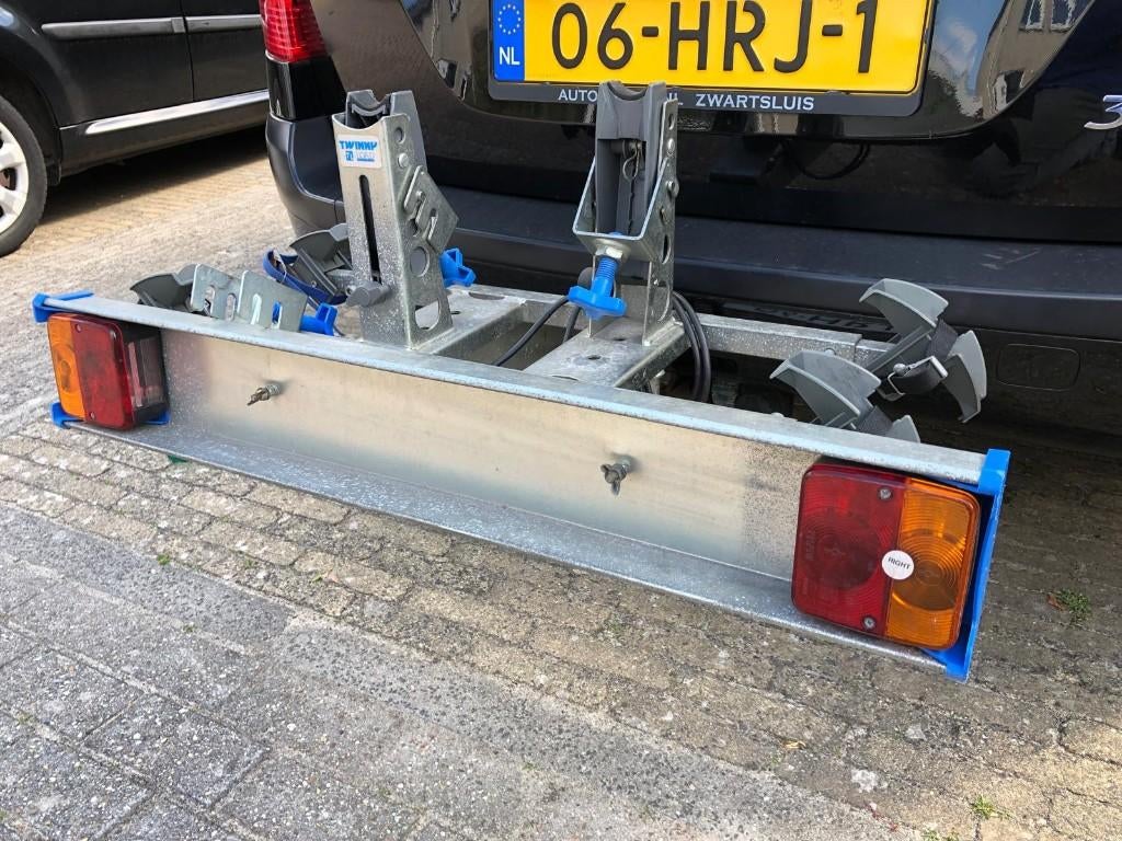Fietsendrager Twinnyload plus, Auto diversen, Fietsendragers, Gebruikt, Trekhaakdrager, 2 fietsen, Ophalen
