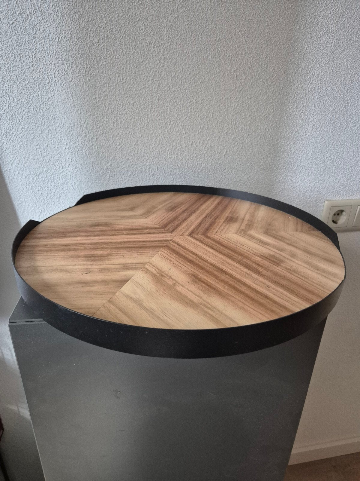 IKEA SMÅATA Dienblad - Hout en Metaal, Hout, Gebruikt, Ophalen of Verzenden, Modern