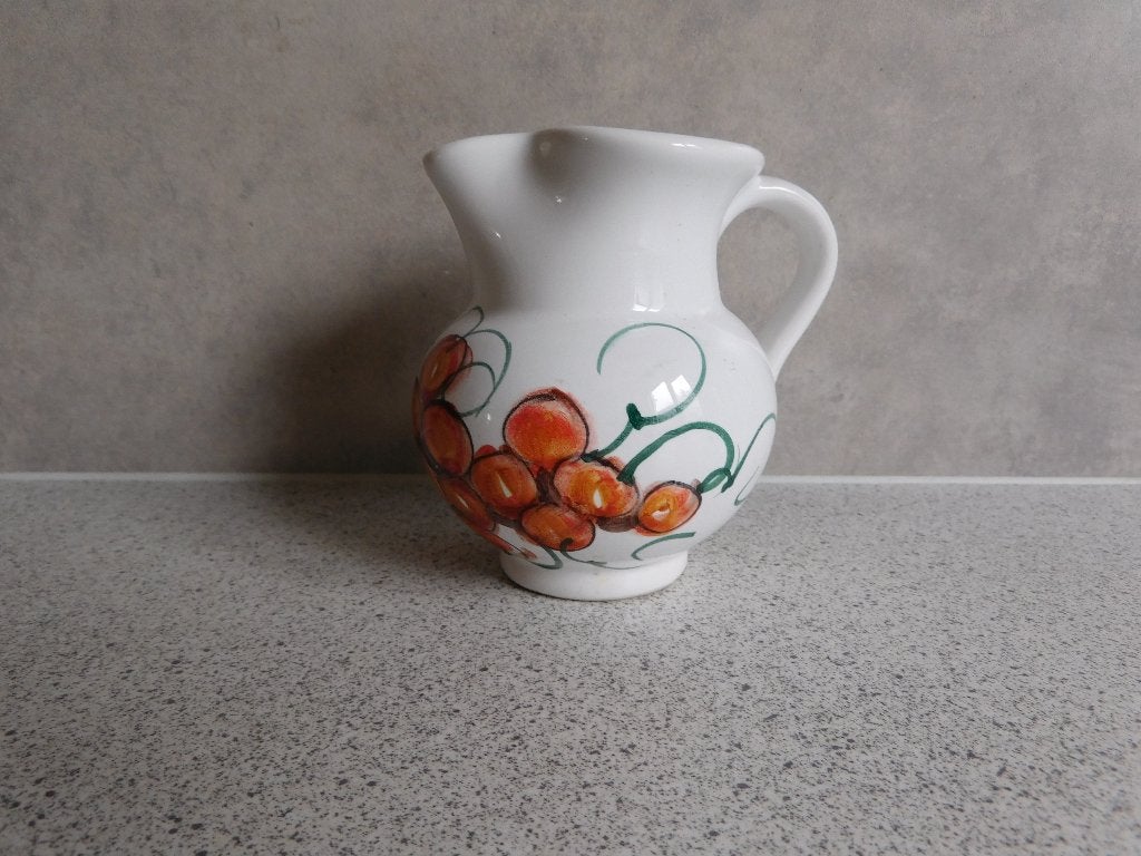 Kan Olives voor Olijfolie Handpainted - 11 cm, Kan, Overige merken, Keramiek, Ophalen of Verzenden