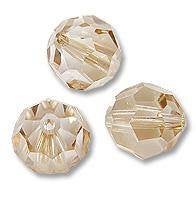 Swarovski 5000 Crystal Golden Shadow 6mm 11 Stuk, Ophalen of Verzenden, Nieuw, Kraal