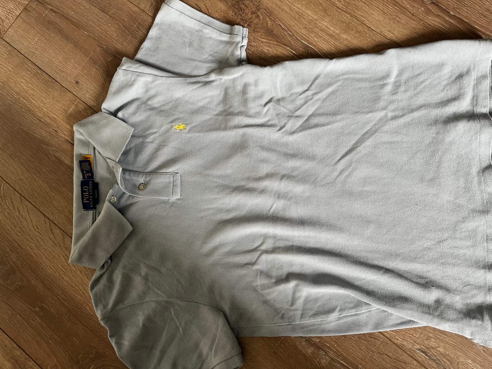 Ralph lauren polo licht blauw, Kleding | Heren, Polo's, Ophalen of Verzenden, Zo goed als nieuw, Blauw