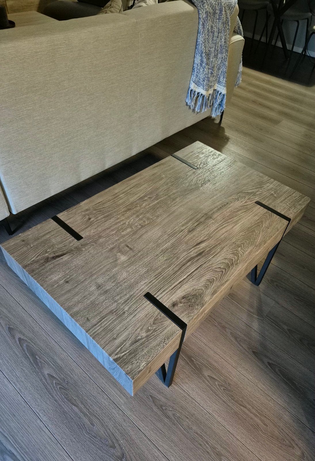 Salontafel, Ophalen, 100 tot 150 cm, 50 tot 100 cm, Zo goed als nieuw