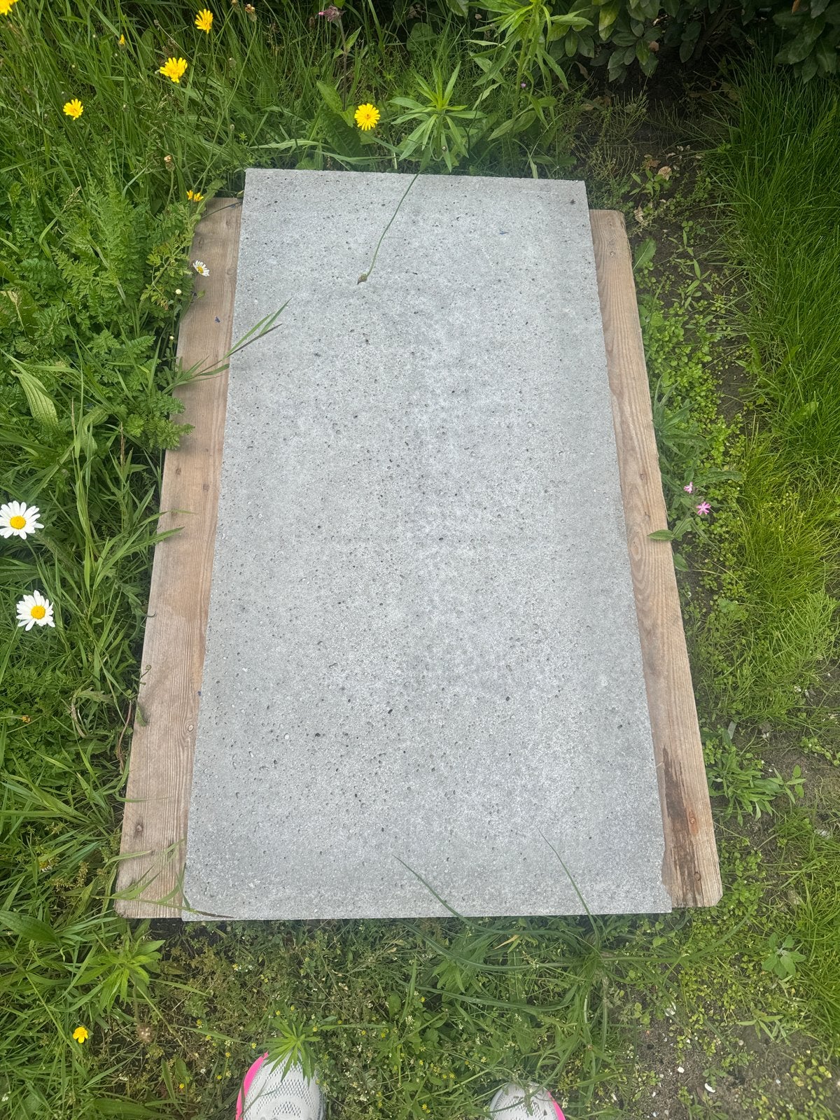 Oud Hollandse tegel • Schellevis tegel • 120x60x7 cm, Tuin en Terras, Ophalen, Zo goed als nieuw, Minder dan 5 m², Beton