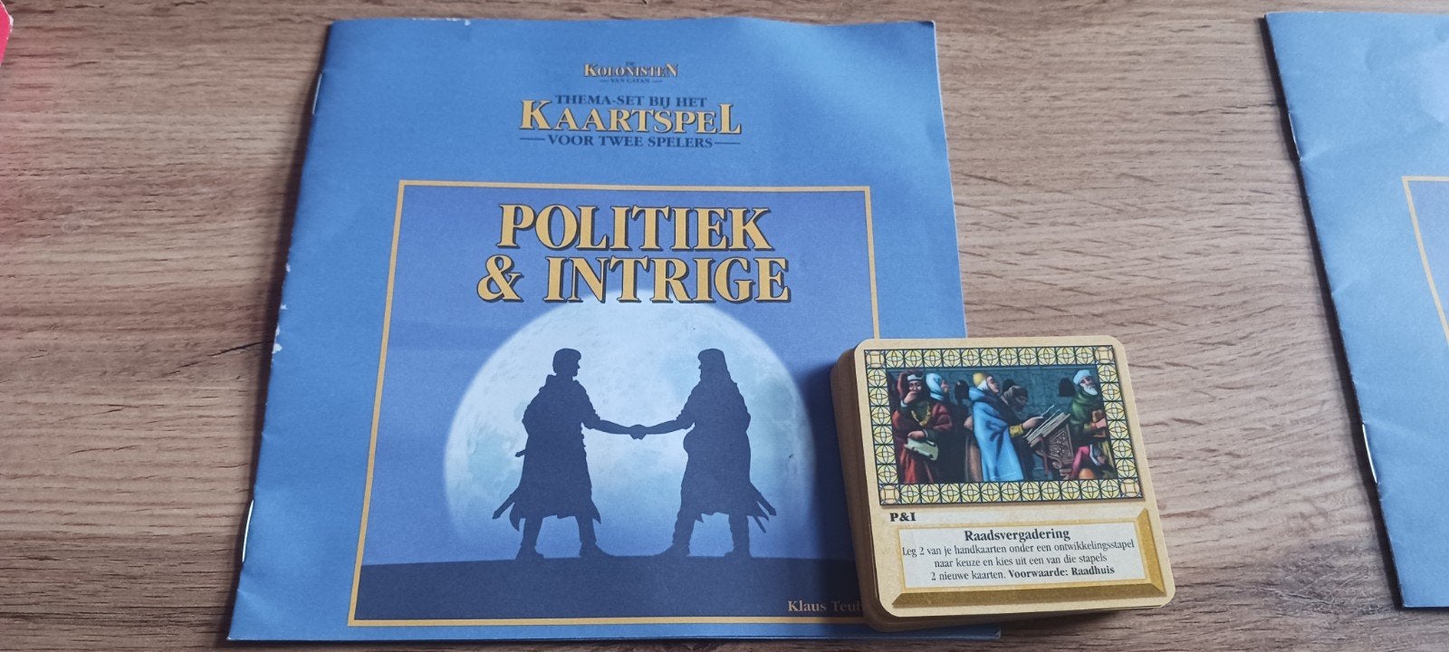 Kolonisten van Catan Kaartspel: Politiek & Intrige (Duits), Ophalen of Verzenden, Zo goed als nieuw