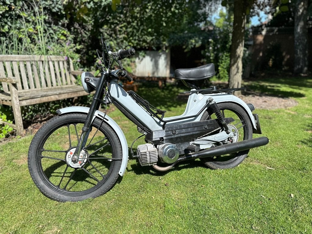 Puch Maxi S geel kenteken (50cc), Ophalen, Maximaal 45 km/u, Zo goed als nieuw, 1 versnellingen