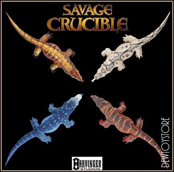 [Pre-order] Harvinger Studios Savage Crucible - Komodo, Verzenden, Nieuw