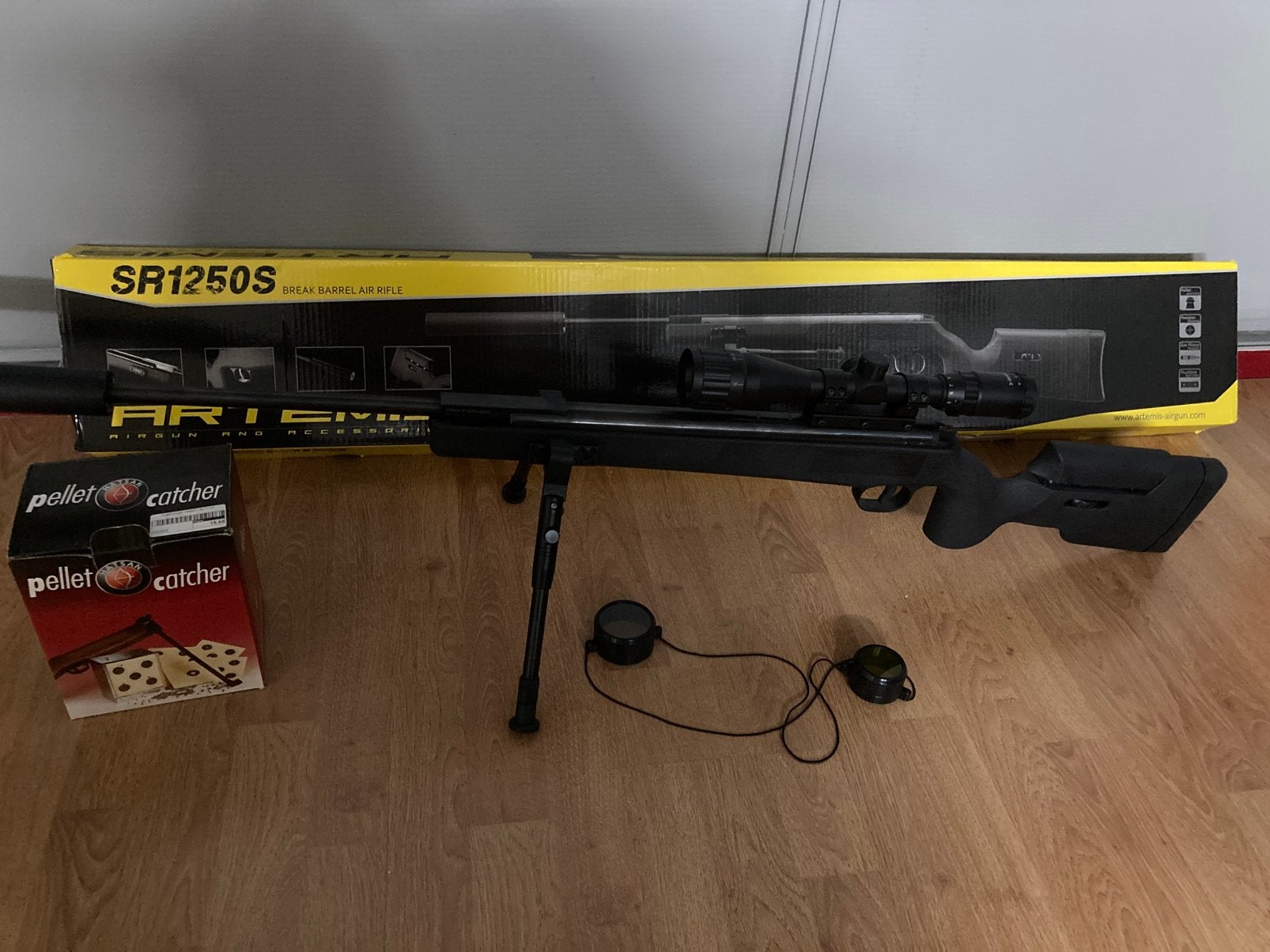Artemis SR1250S Luchtbuks, Ophalen, Zo goed als nieuw