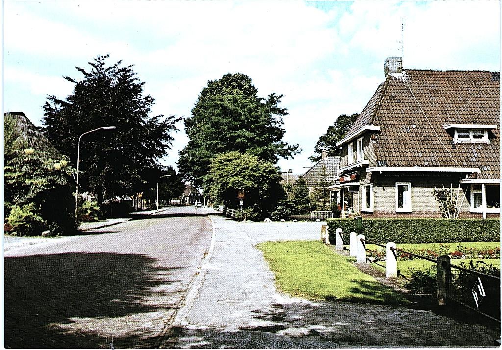 806149 Grolloo Jr 60 70 Hoofdstraat Nette kaart onbeschreven, Ophalen of Verzenden, 1960 tot 1980, Ongelopen, Drenthe