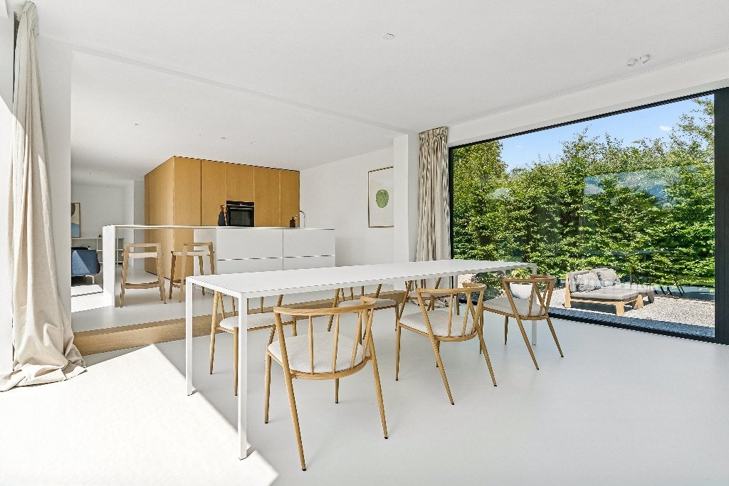 Arco Slim eetkamertafel 2800 x 900 mm wit, Huis en Inrichting, Ophalen, 200 cm of meer, 50 tot 100 cm, Vijf personen of meer