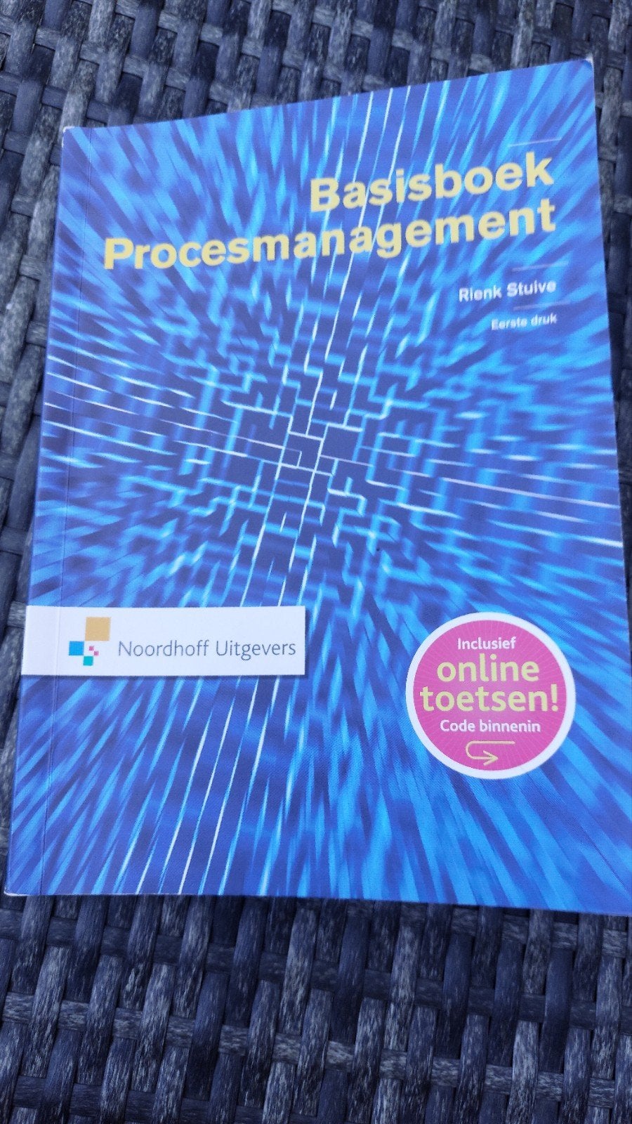 Basisboek Procesmanagement - R. Stuive (HBO/WO), Rienk Stuive, Zo goed als nieuw, Gamma, HBO