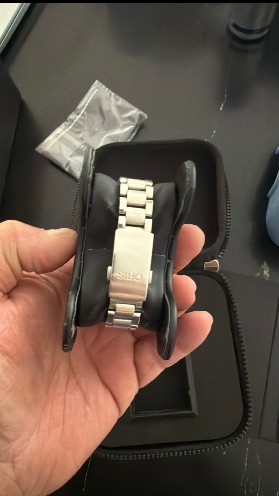 Oris Aquis Date Duikerhorloge - Zo goed als nieuw, Overige merken, Staal, Staal, Polshorloge