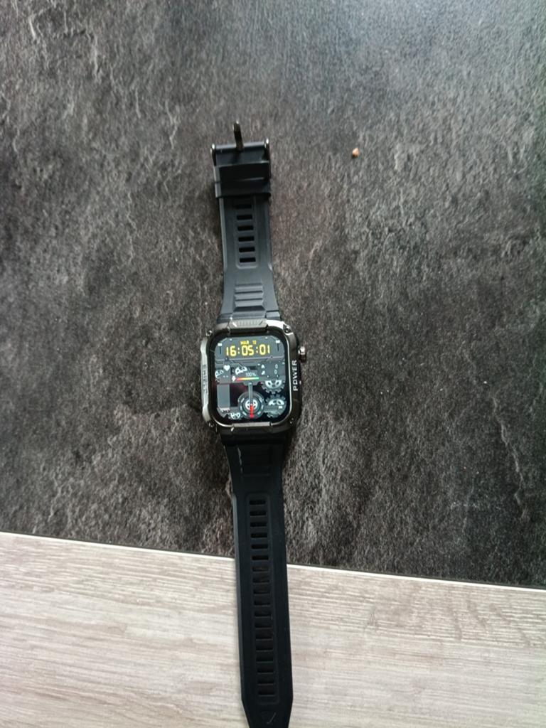 Smartwatch gard pro ultra, Zwart, Gardpro, Nieuw, Ophalen of Verzenden