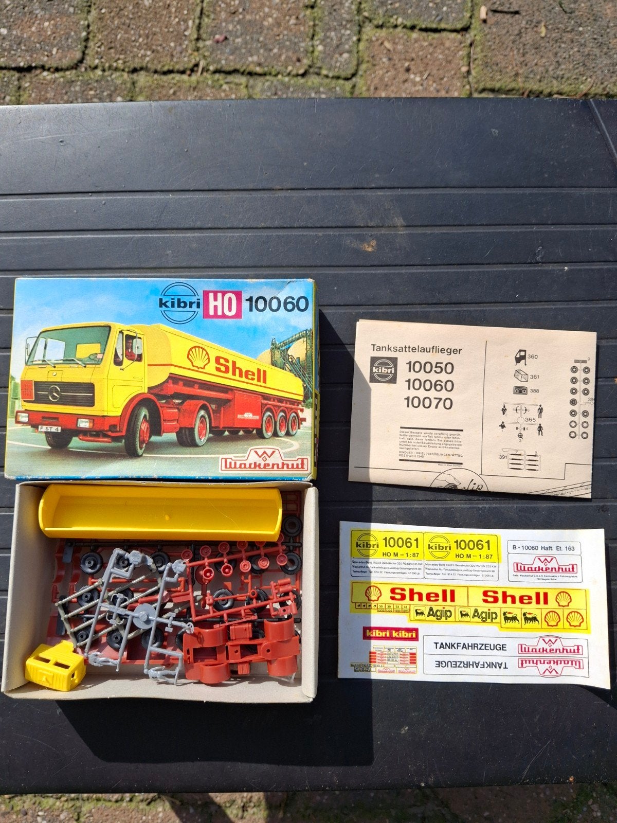 Mercedes Benz sk SHELL  H0 1:87  Kibri 10060, Hobby en Vrije tijd, Ophalen of Verzenden, Bus of Vrachtwagen, Overige merken