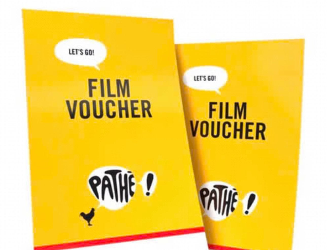 Pathé voucher (nog 2) elke dag van de week geldig, Eén persoon, Ticket of Toegangskaart