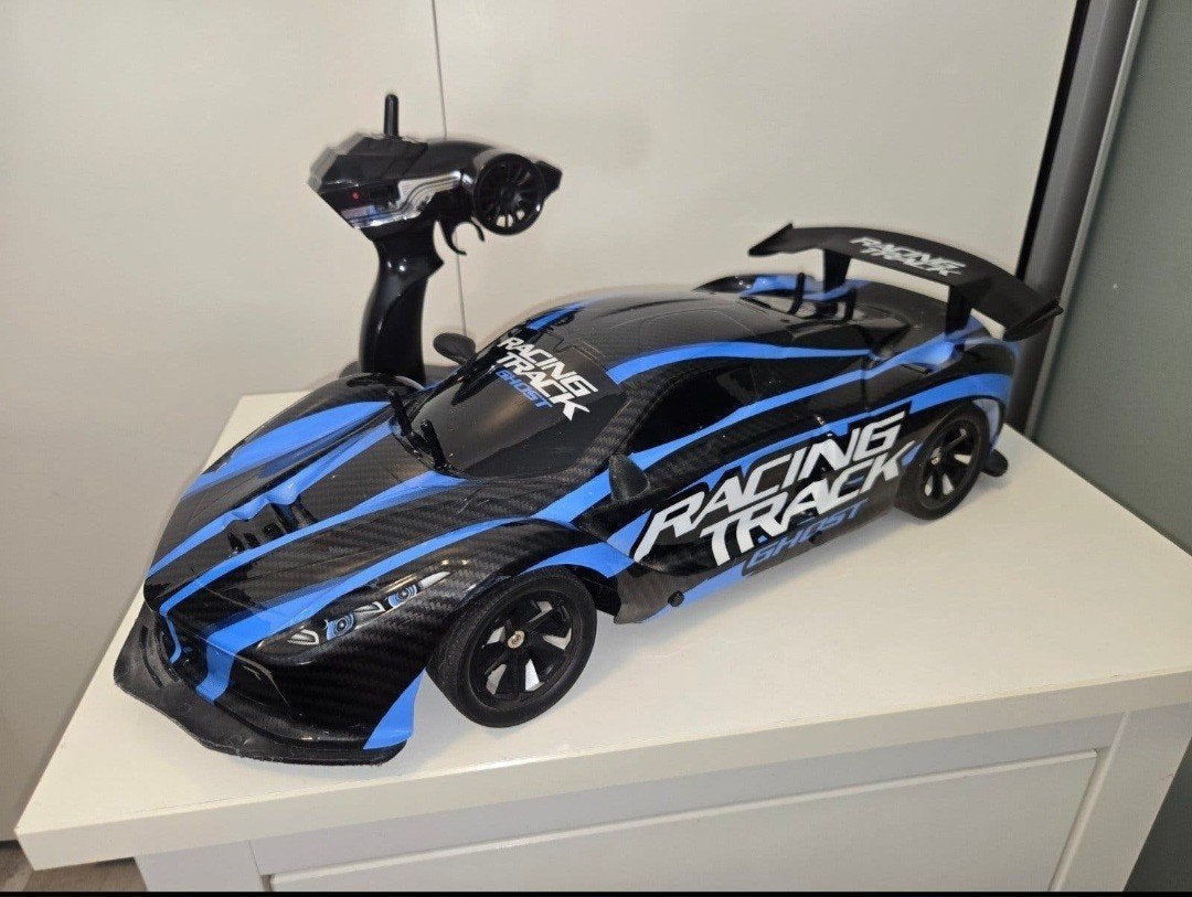 RC Racing Track Ghost Auto met Afstandsbediening, Gebruikt, Auto onroad, RTR (Ready to Run), Overige schalen