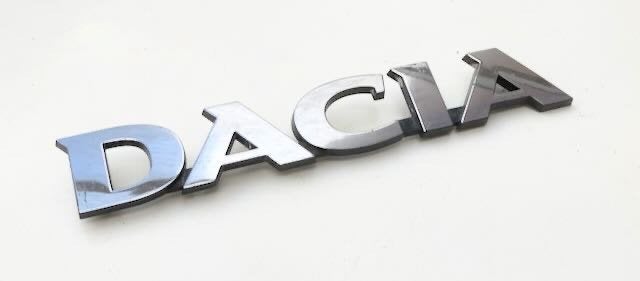 DACIA logo merk embleem letters, Ophalen of Verzenden, Gebruikt, Auto's