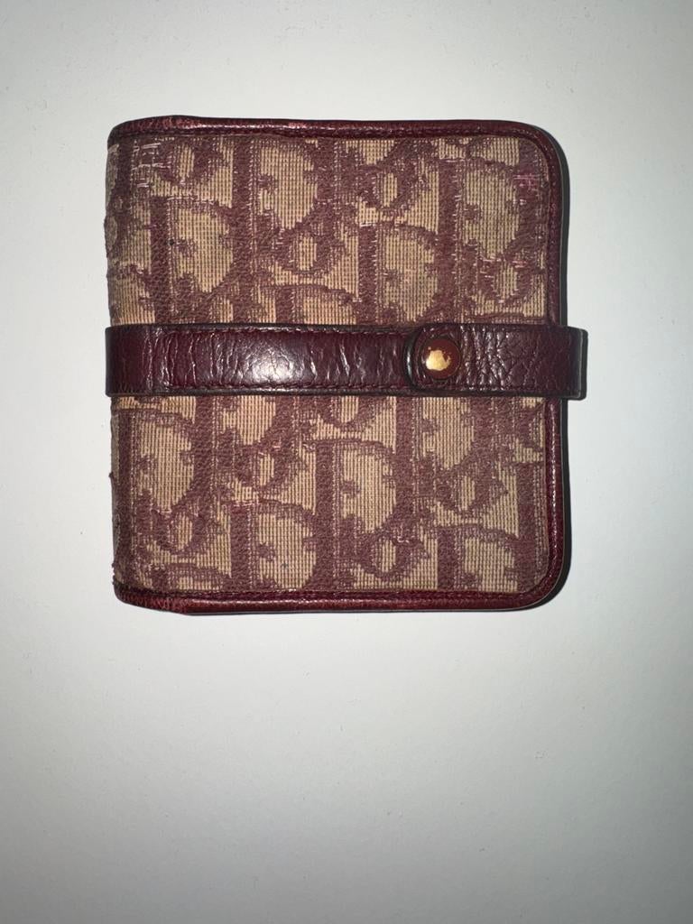 Vintage Dior portemonnee, Ophalen, Zo goed als nieuw