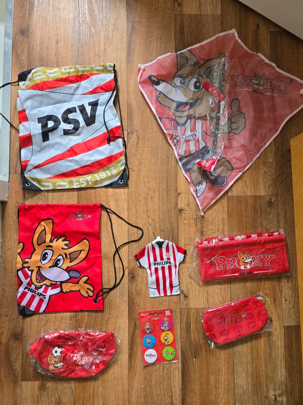 PSV Phoxy Club Fanpakket - Diverse items, Ophalen of Verzenden, Nieuw
