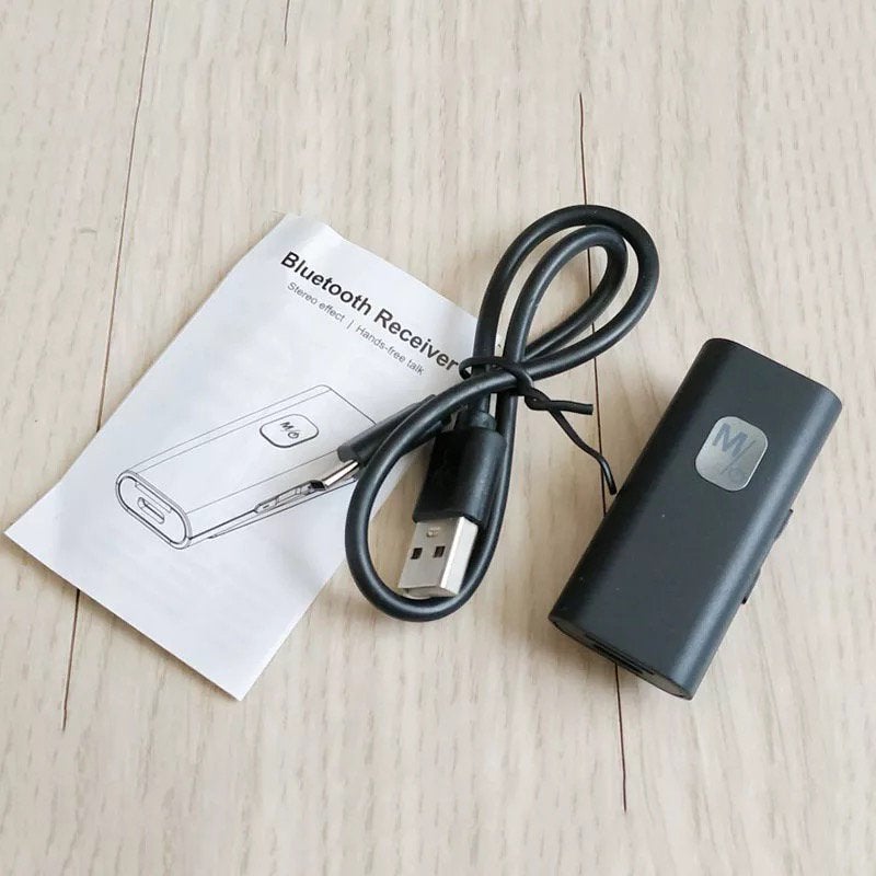 Bluetooth 5.0 ontvanger en mp3 speler met klip, Motoren, Accessoires | Navigatiesystemen, Ophalen of Verzenden