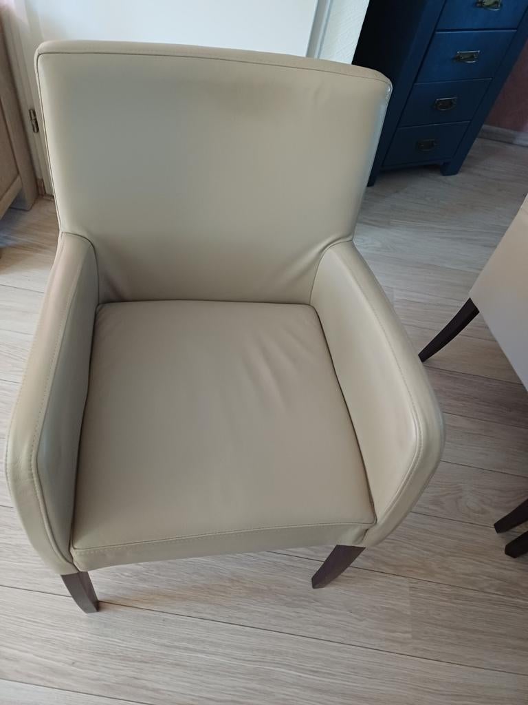 Eetkamerstoel, Huis en Inrichting, Fauteuils, Ophalen, Gebruikt, Minder dan 75 cm, 50 tot 75 cm