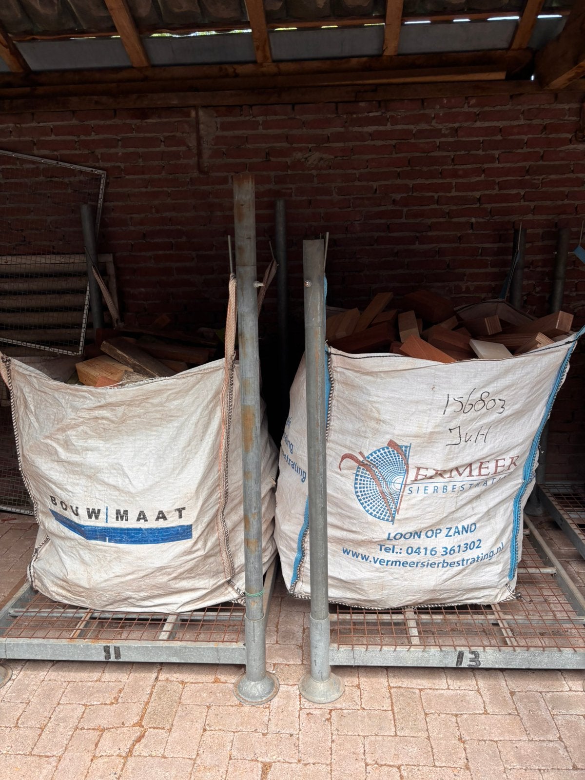 2 Kuub Stookhout, Tuin en Terras, Minder dan 3 m³, Ophalen