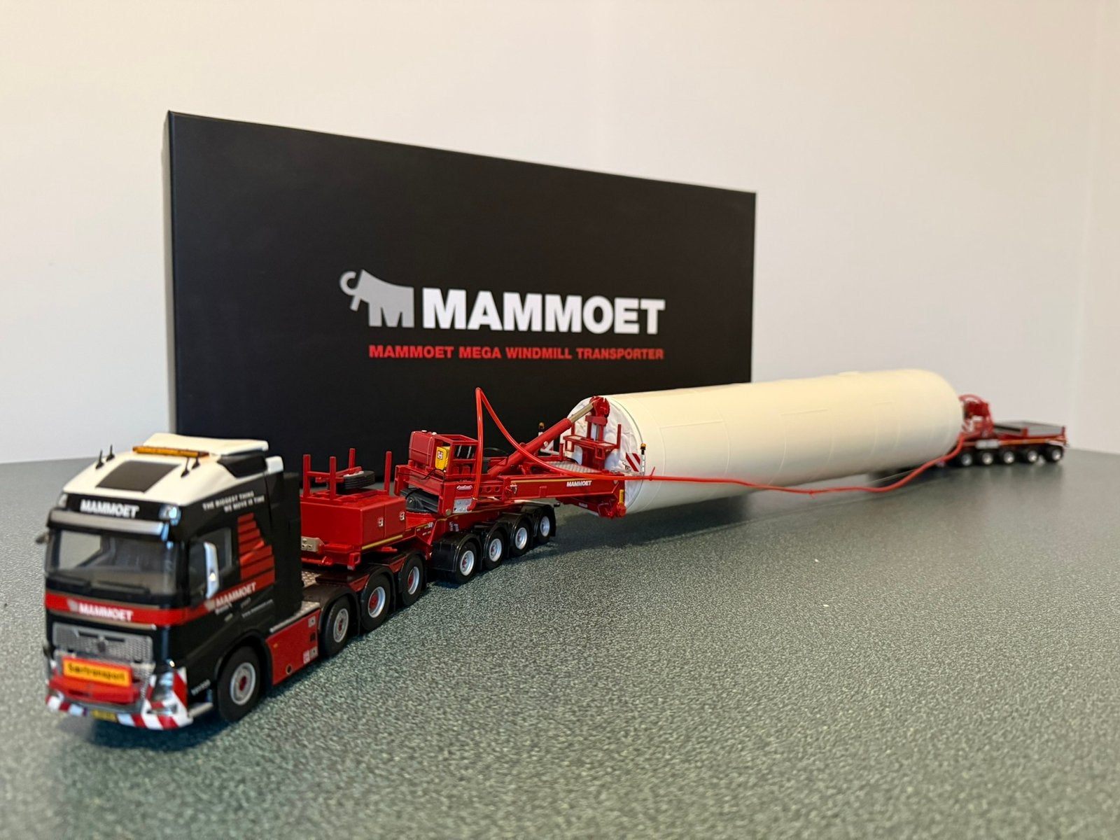 Mammoet mega windmill transporter, Hobby en Vrije tijd, Ophalen of Verzenden, Zo goed als nieuw, Bus of Vrachtwagen