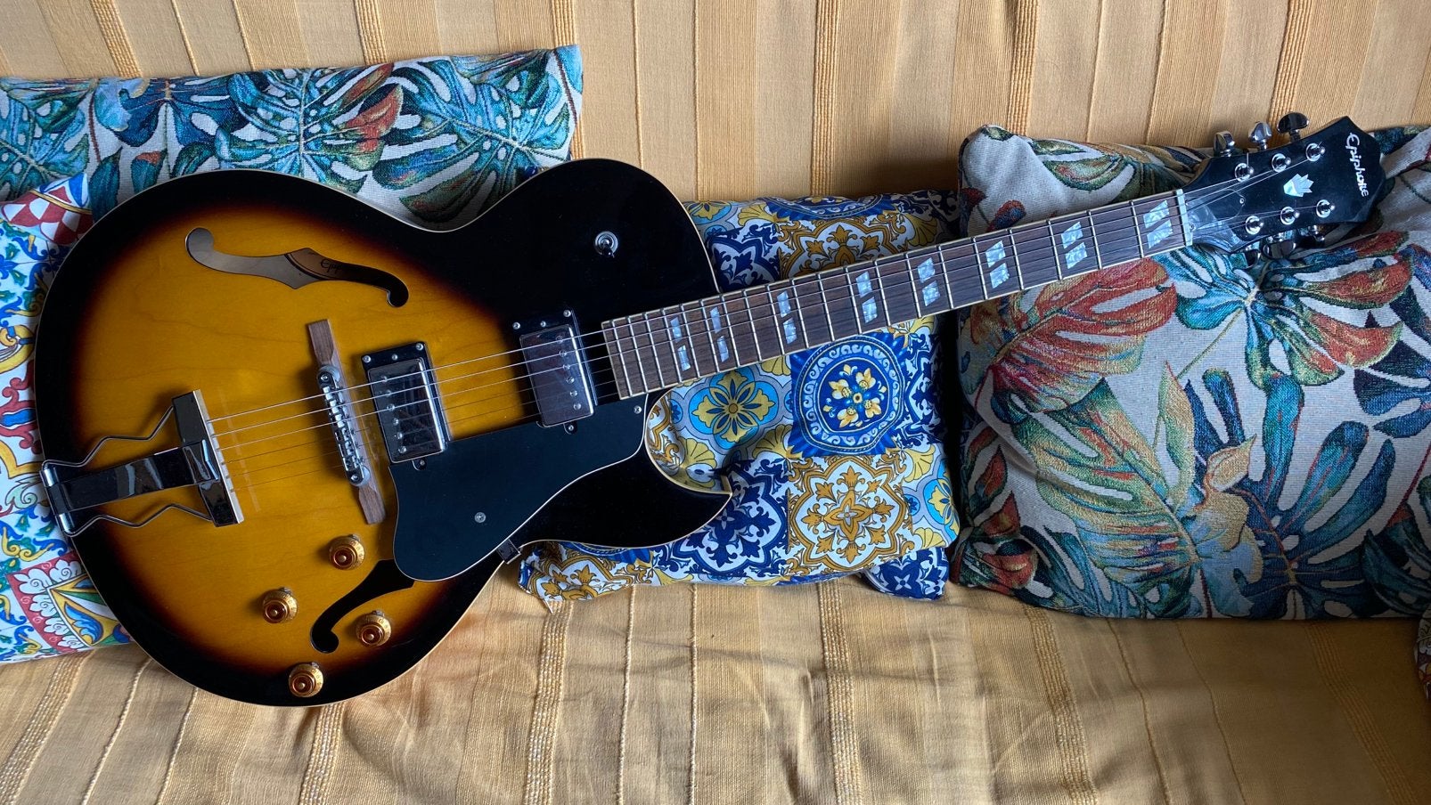 Heerlijke epiphone es175, Muziek en Instrumenten, Ophalen, Zo goed als nieuw, Solid body, Epiphone