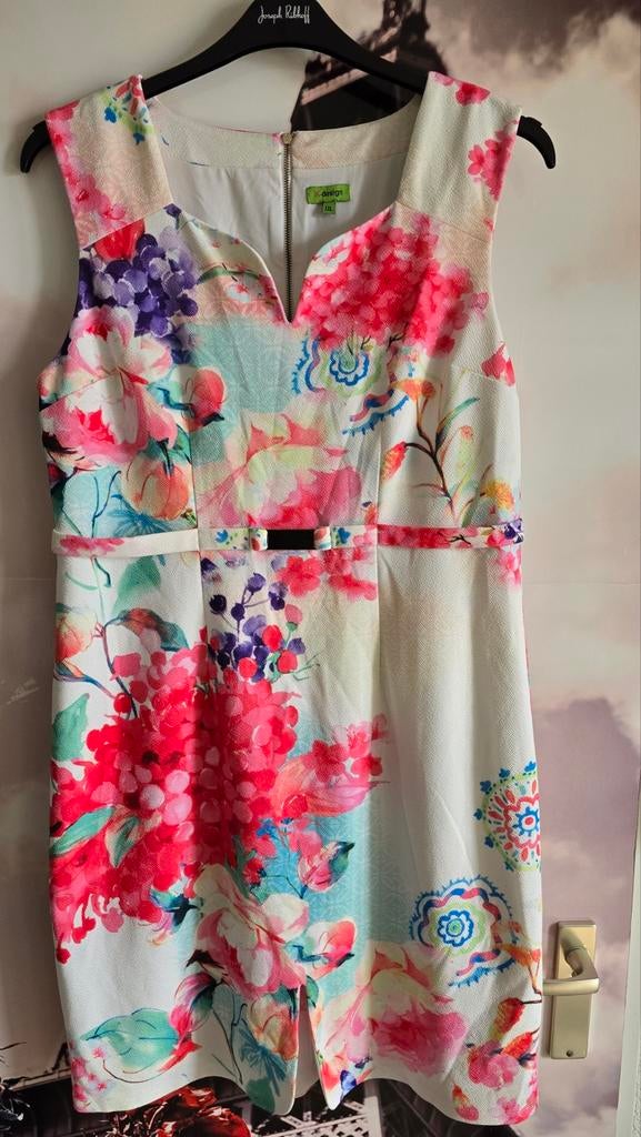 Mooie zomerjurk K-design xxl, Ophalen of Verzenden, Zo goed als nieuw, Maat 46/48 (XL) of groter