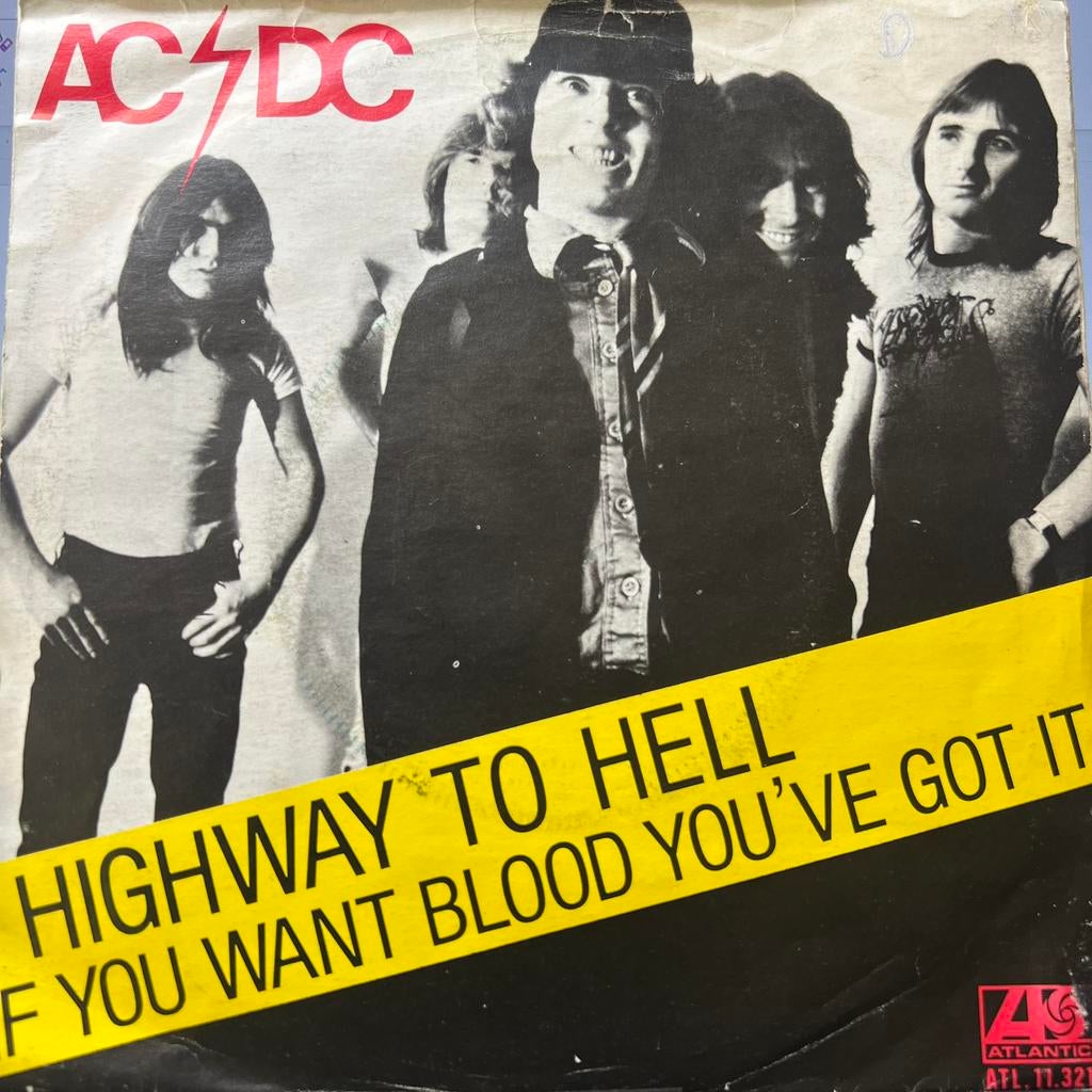 AC/DC - Highway To Hell, Ophalen of Verzenden, Gebruikt