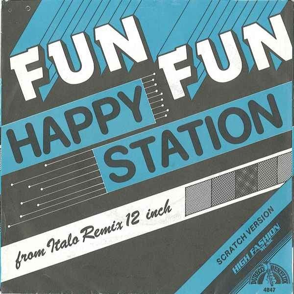 Fun Fun - Happy Station (Italo Remix 12 inch) Vinyl, Ophalen of Verzenden, Gebruikt, Overige typen
