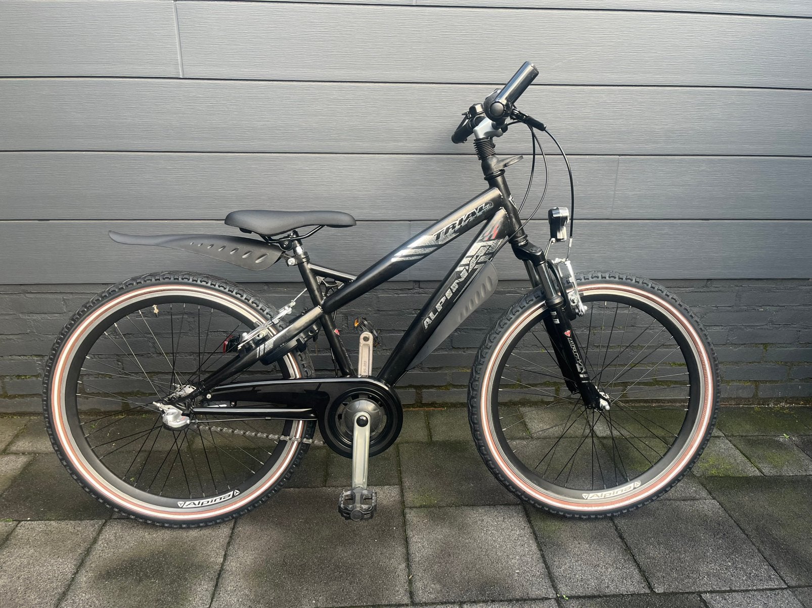 Prachtige Alpina Trail 24 inch jongensfiets (zie tekst ), Ophalen, Terugtraprem, 24 inch, Batavus Snake Alpina Trial Yabber cube bulls loekie sparta