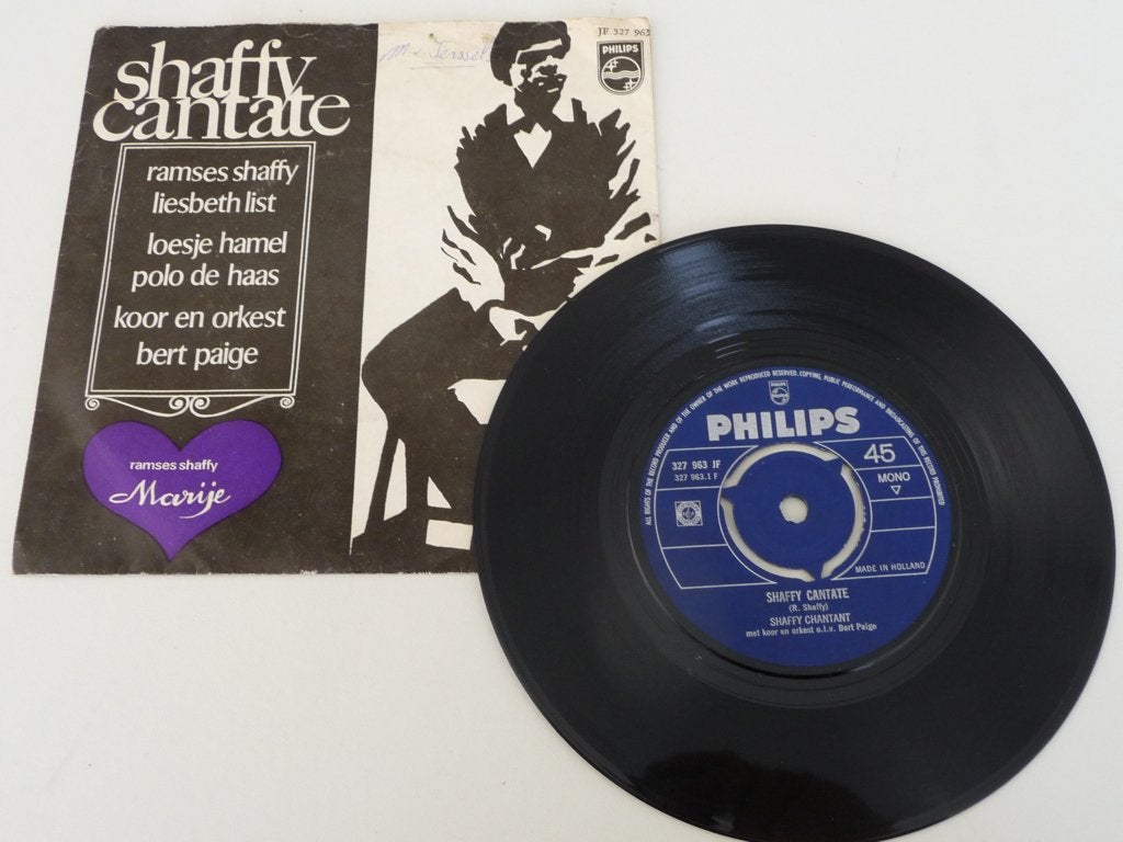 single RAMSES SHAFFY CHANTANT -SHAFFY CANTATE- PHILIPS REC., Gebruikt, 7 inch, Ophalen of Verzenden, Nederlandstalig