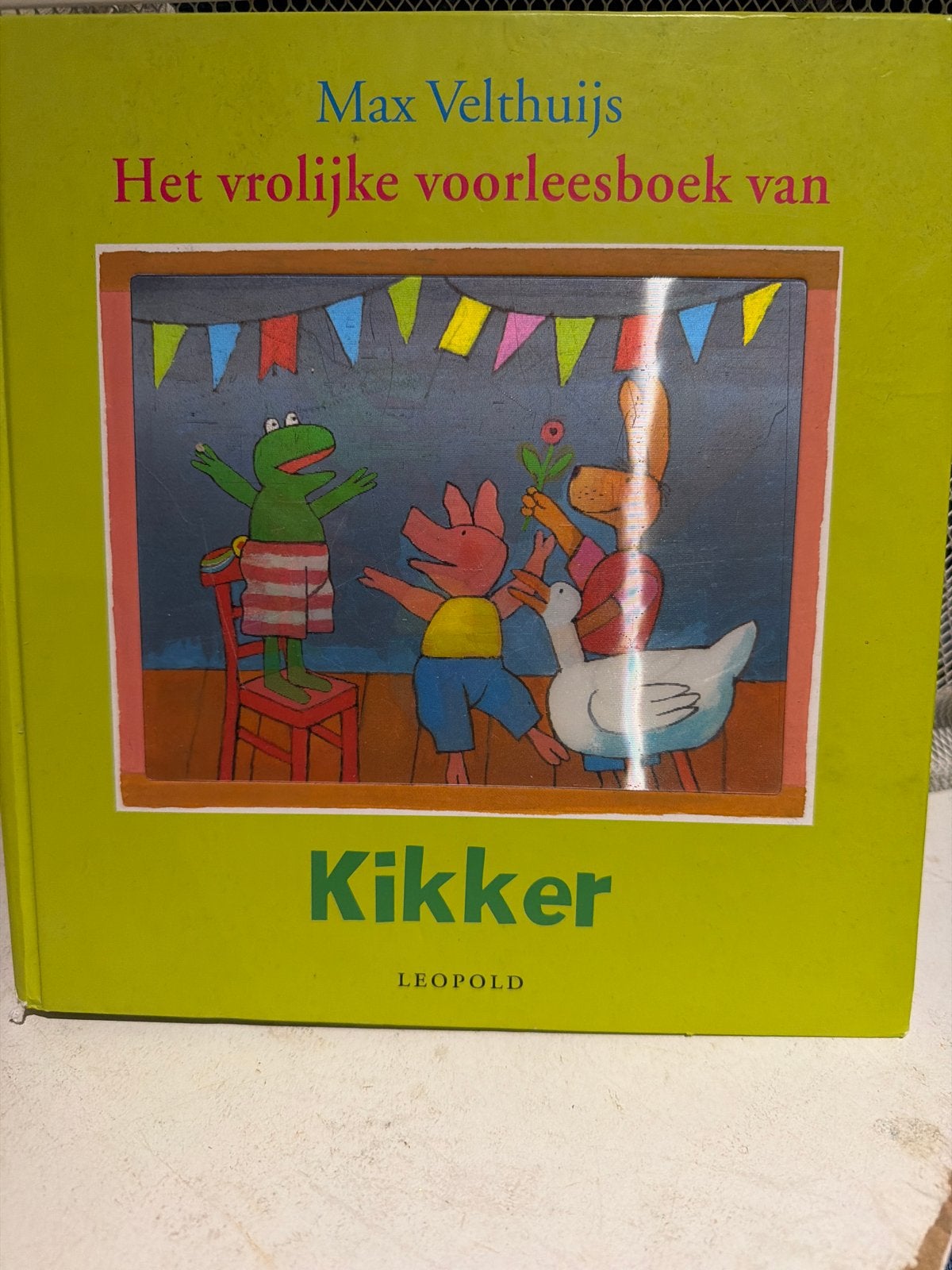 Het vrolijke voorleesboek van Kikker - Max Velthuijs, Ophalen of Verzenden, Gelezen, 3 tot 4 jaar