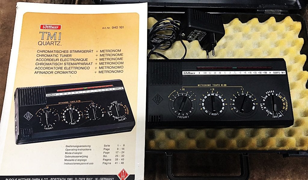 Wittner metronome/chromatic tuner. TM-1 Quartz, Muziek en Instrumenten, Ophalen of Verzenden, Volume