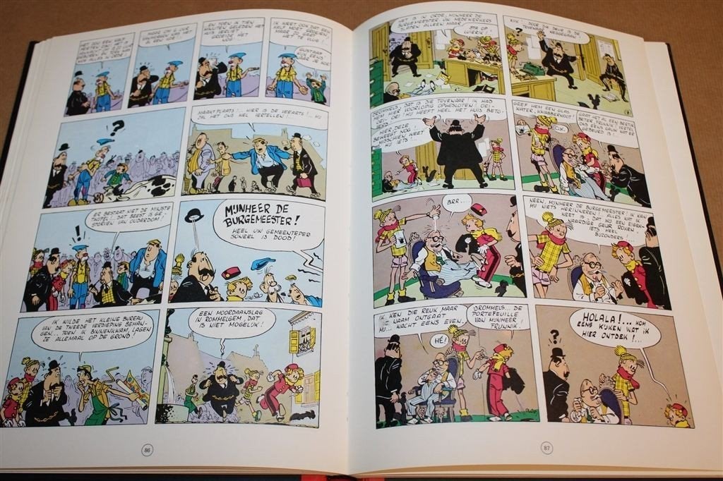 De Robbedoes en Kwabbernoot Collectie 1 — Franquin, 1993, Eén stripboek, Ophalen of Verzenden, Gelezen