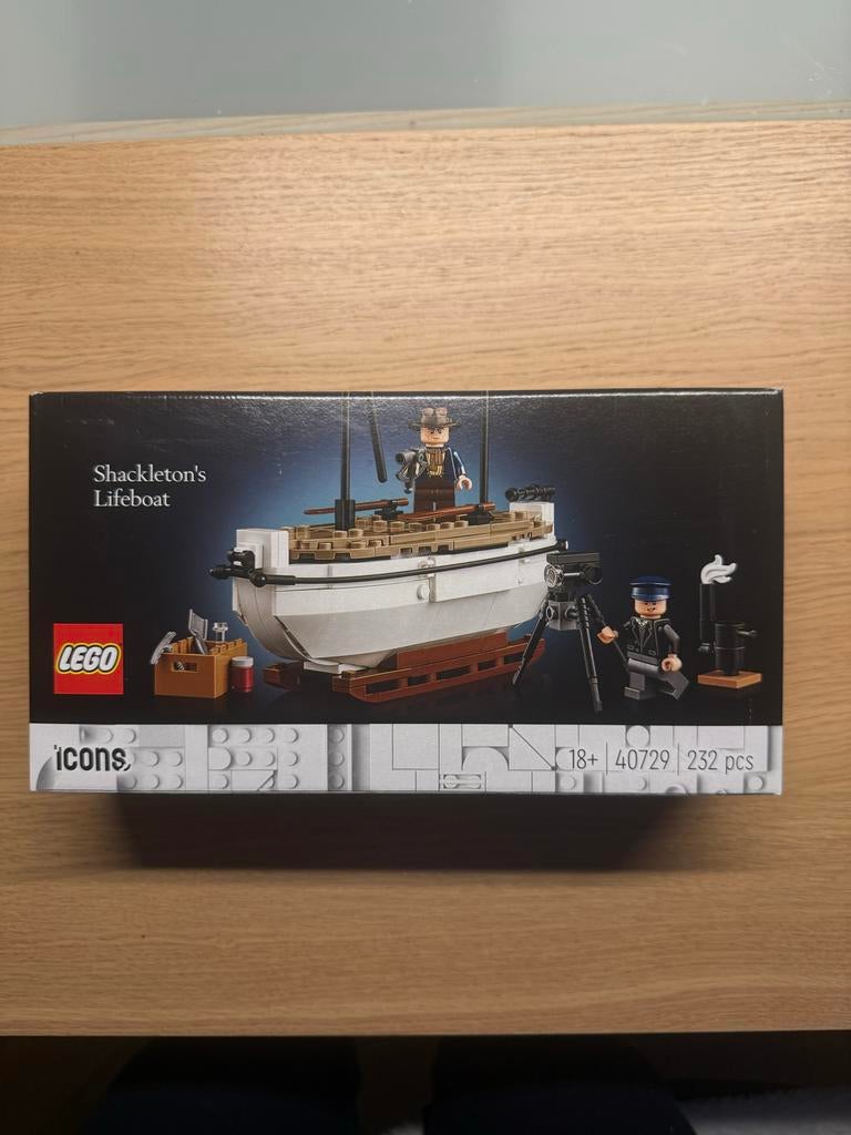LEGO Icons 40729 Shackleton's Lifeboat - Exclusieve Set, Inclusief minifiguren, Lego, Nieuw, Ophalen of Verzenden