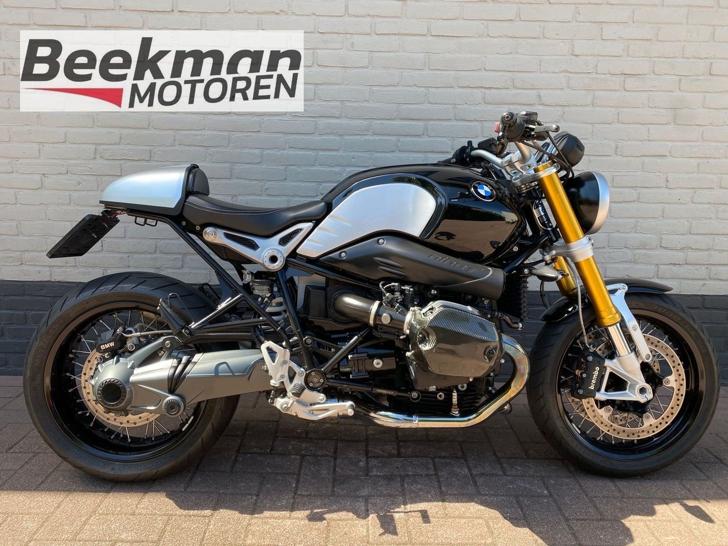 BMW R NINE T (bj 2014) 7,900 km AKRAPOVIC GARANTIE RNINIT, Motoren, 2 cilinders, Motorrijbewijs A, Bedrijf, Meer dan 35 kW